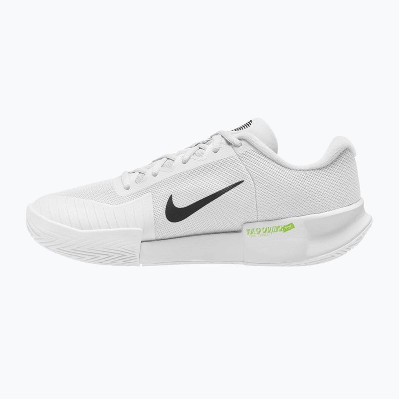 Men's tennis shoes Nike GP Challenge Pro white/pure platinum/volt/black 9