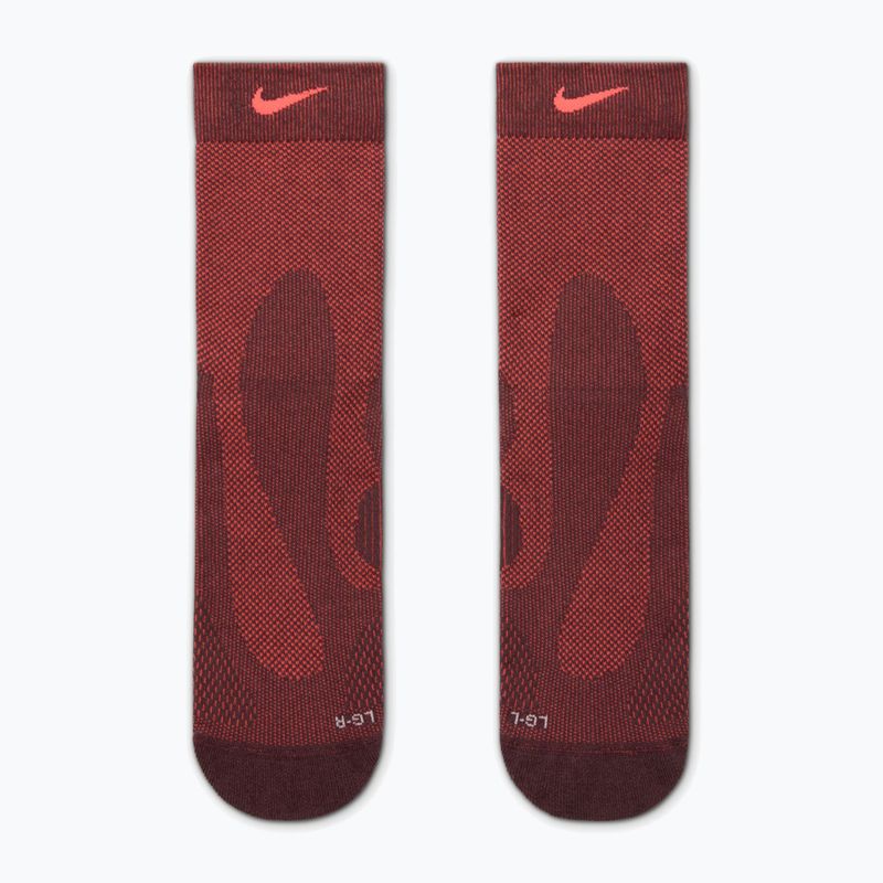 Socks Nike Running Lightweight Micro Crew tattoo/hot lava/pure platinum/hot lava 2