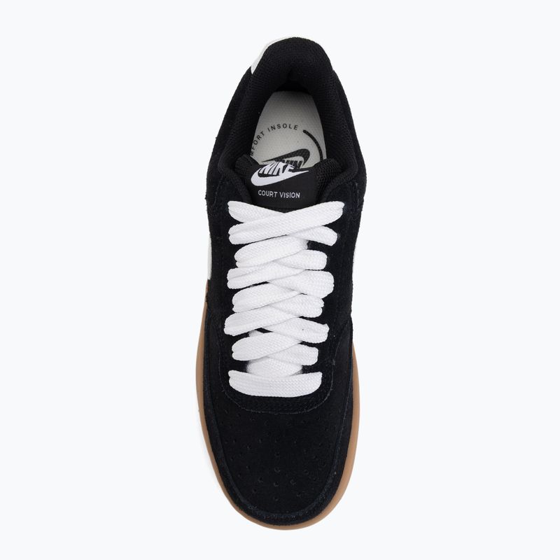Men's shoes Nike Court Vision Low FL black/gum med brown/white 5