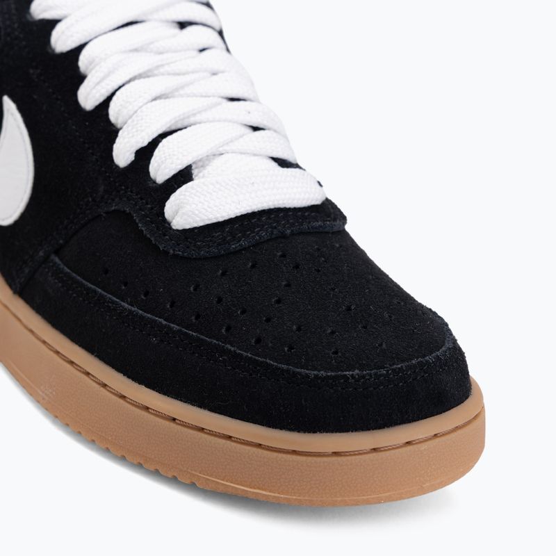 Men's shoes Nike Court Vision Low FL black/gum med brown/white 7