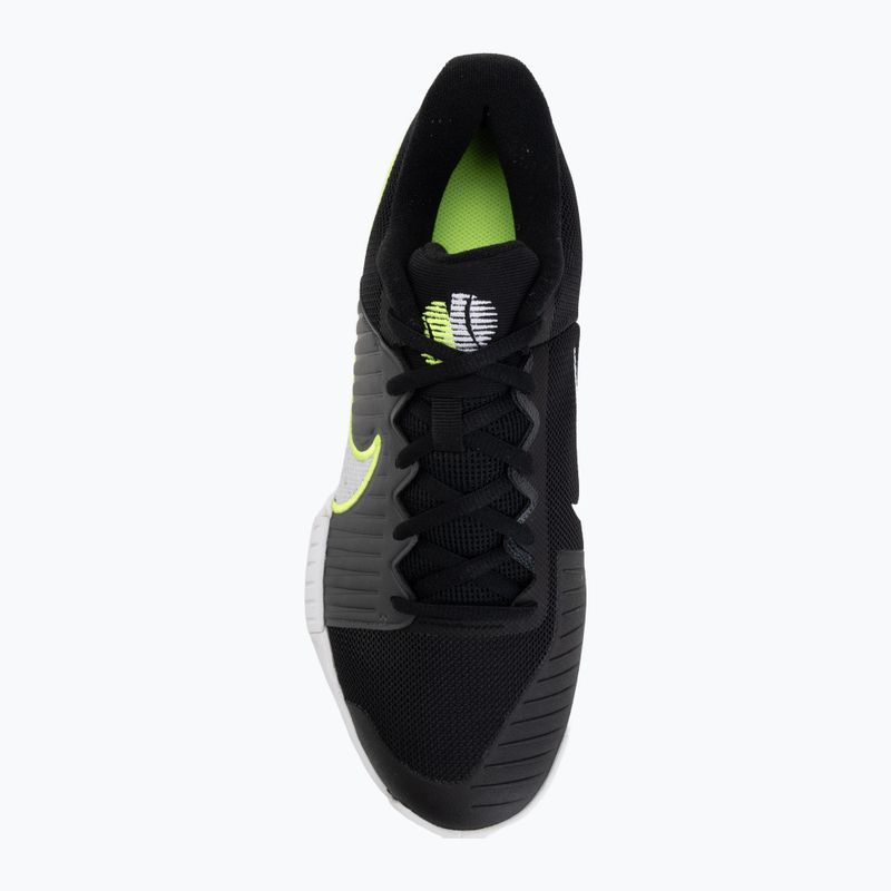 Men's tennis shoes Nike GP Challenge Pro black/anthracite/volt 5