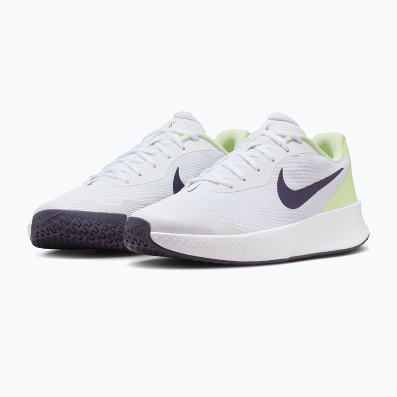 Men's tennis shoes Nike Vapor Lite 3 white/volt tint/dark raisin 3
