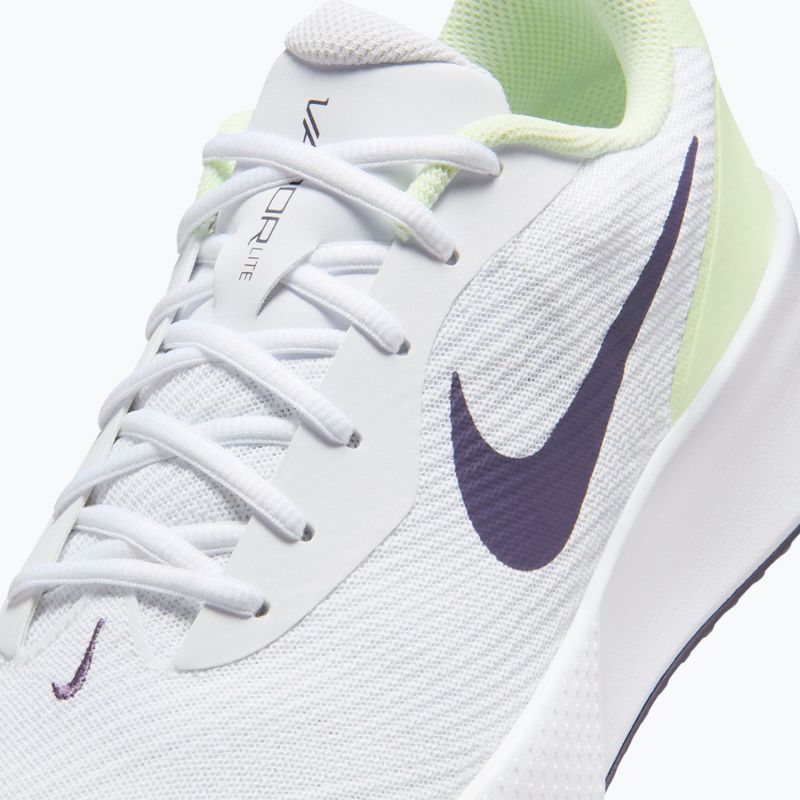 Men's tennis shoes Nike Vapor Lite 3 white/volt tint/dark raisin 8