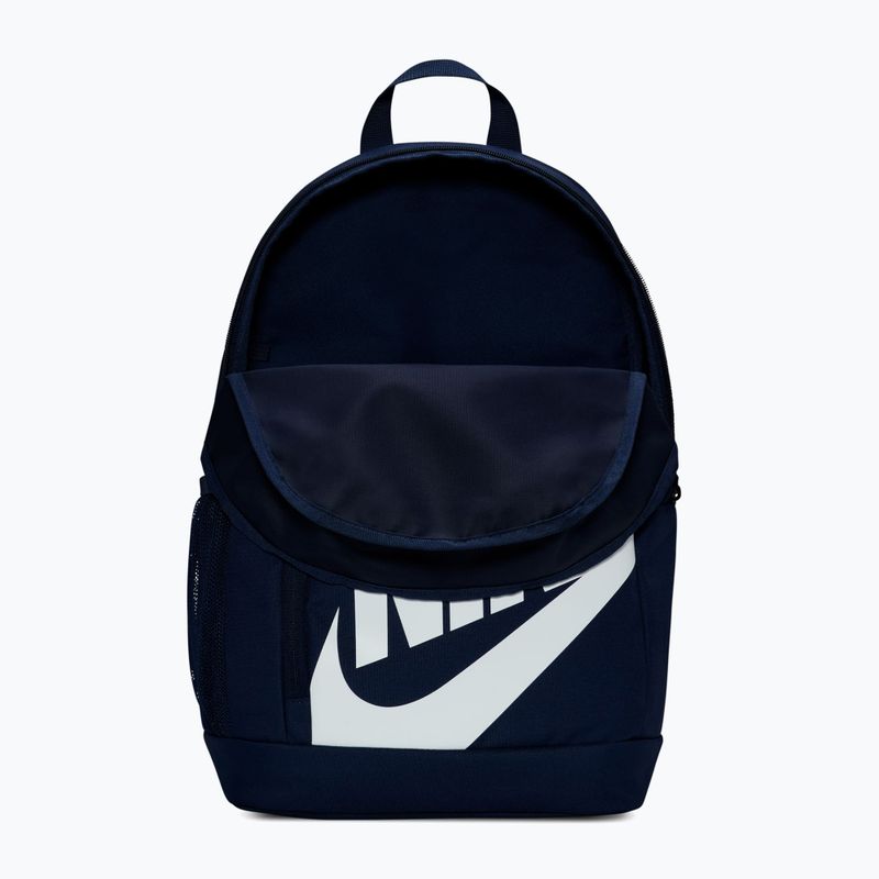 Children's urban backpack Nike Elemental Shoebox 20 l midnight navy/orange/white 4