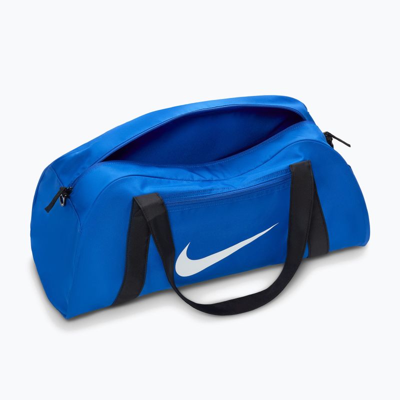 Women's training bag Nike Gym Club 24 l game royal/black/white 4