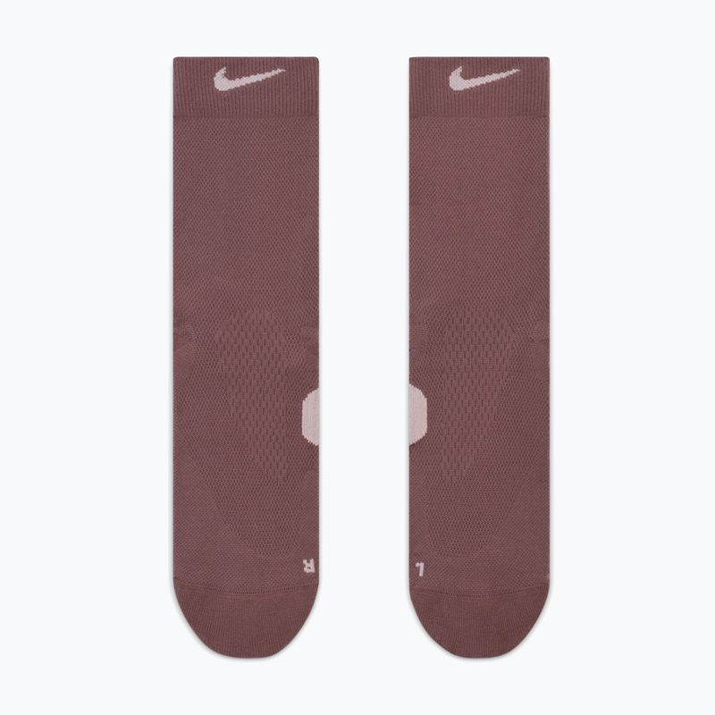 Socks Nike Running Midweight Crew tattoo/particle rose/particle rose 2