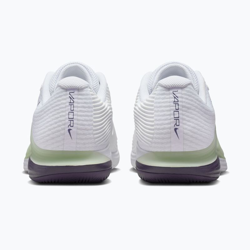 Men's tennis shoes Nike Vapor 12 white/volt tint/dark raisin 11