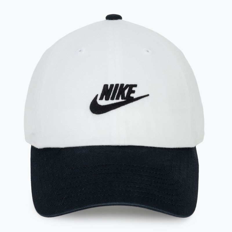 Baseball cap Nike Club Unstructured Futura Wash white/black/black 2