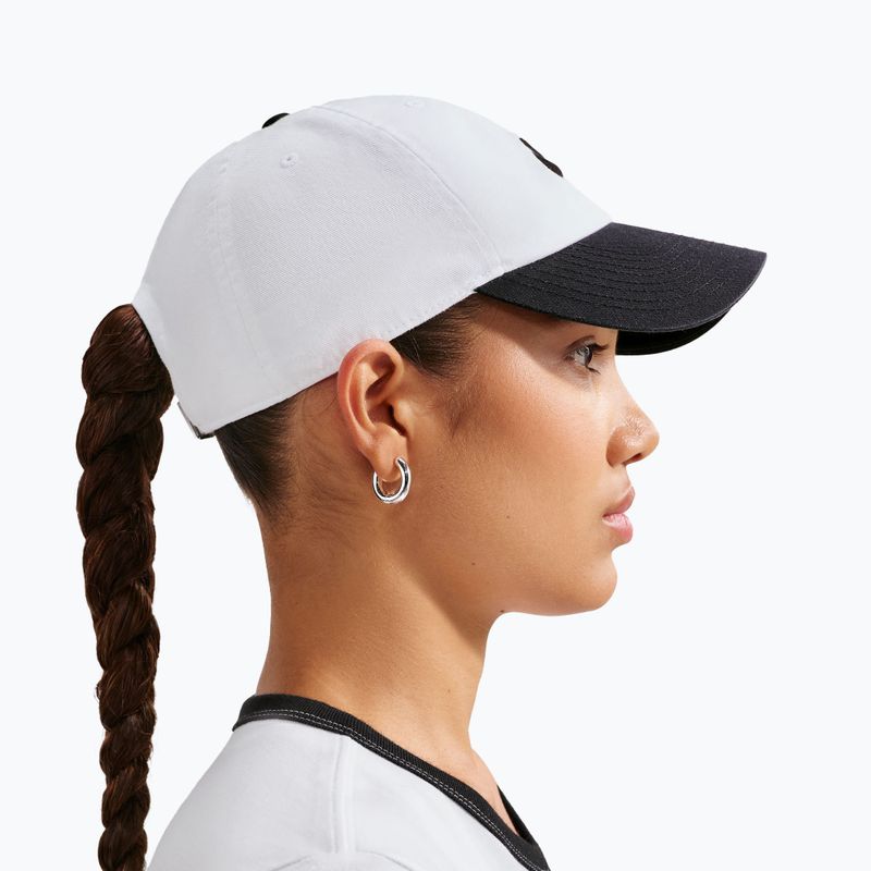 Baseball cap Nike Club Unstructured Futura Wash white/black/black 2