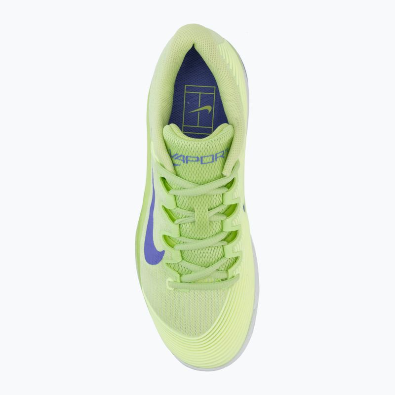 Women's tennis shoes Nike Vapor 12 Light liquid lime/white/volt tint/sapphire 5