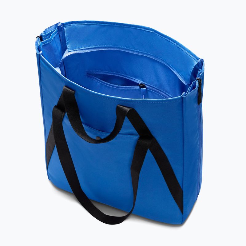 Women's training bag Nike Gym 28 l game royal/black/white 6