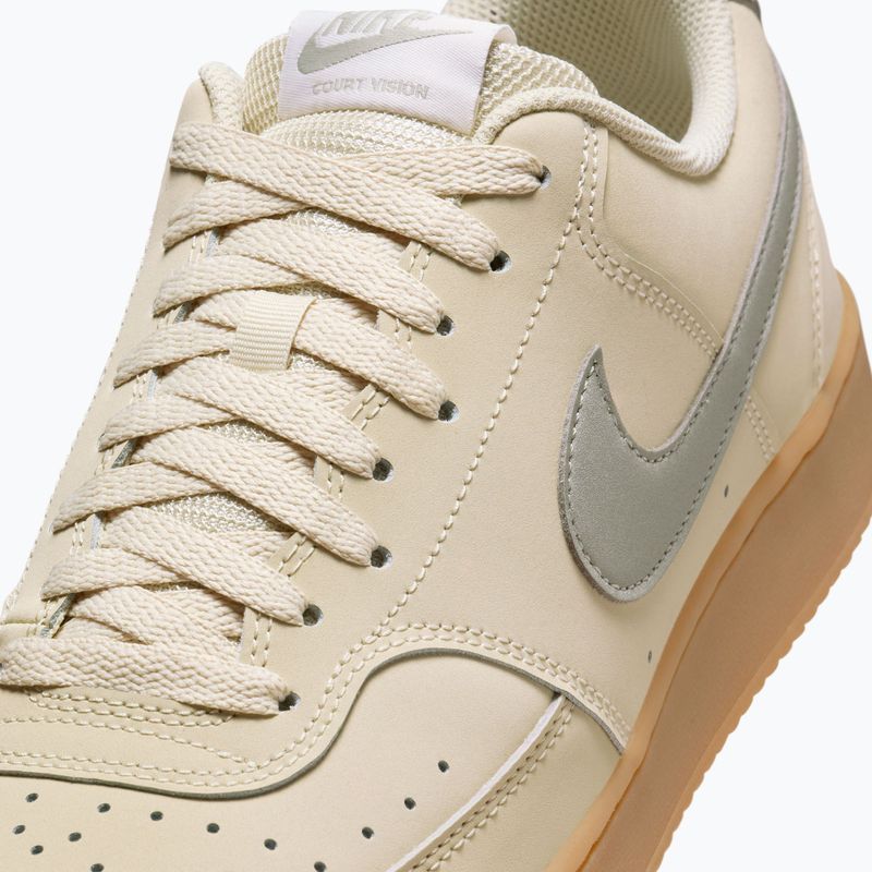 Men's shoes Nike Court Vision Low Premium light khaki/gum light brown/sail/spruce fog 8