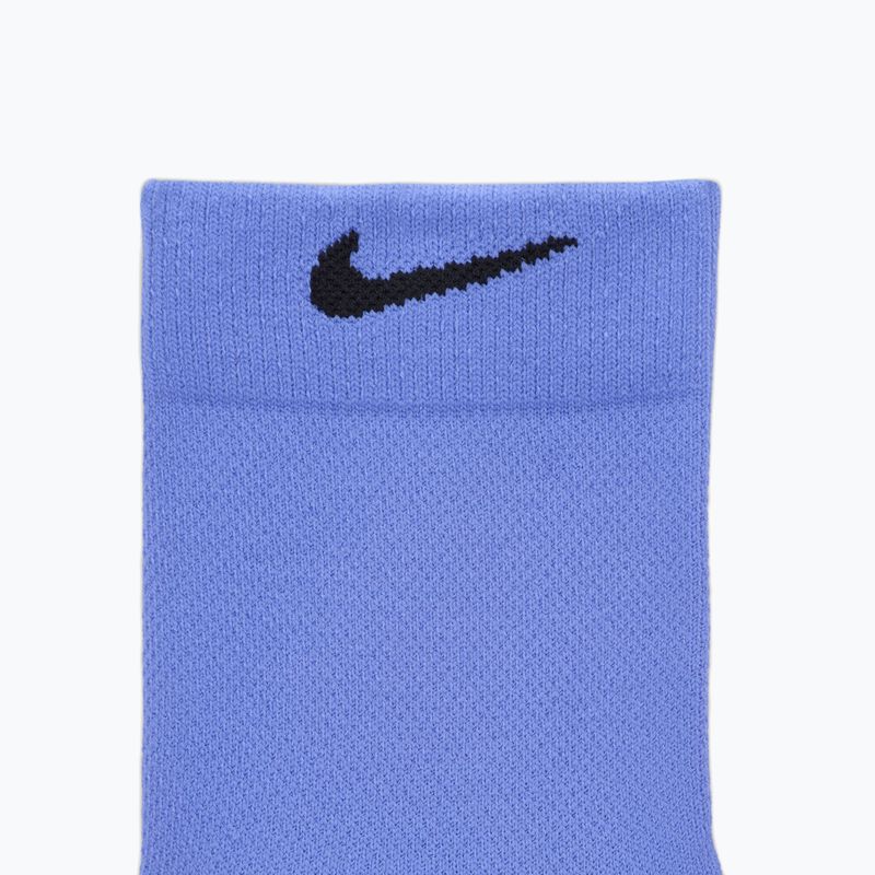 Socks Nike Running Midweight Crew sapphire/black/black 4
