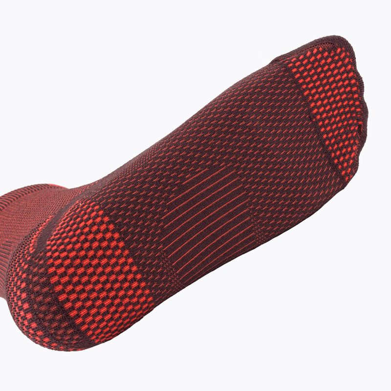 Socks Nike Running Lightweight Micro Crew tattoo/hot lava/pure platinum/hot lava 5