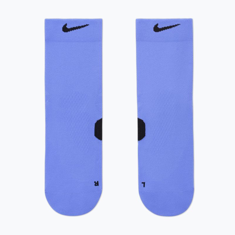 Socks Nike Running Midweight Micro Crew sapphire/black/black 2