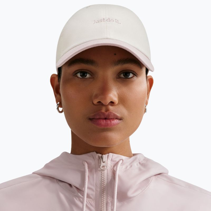 Baseball cap Nike Club Unstructured JDI sail/particle rose/particle rose 4