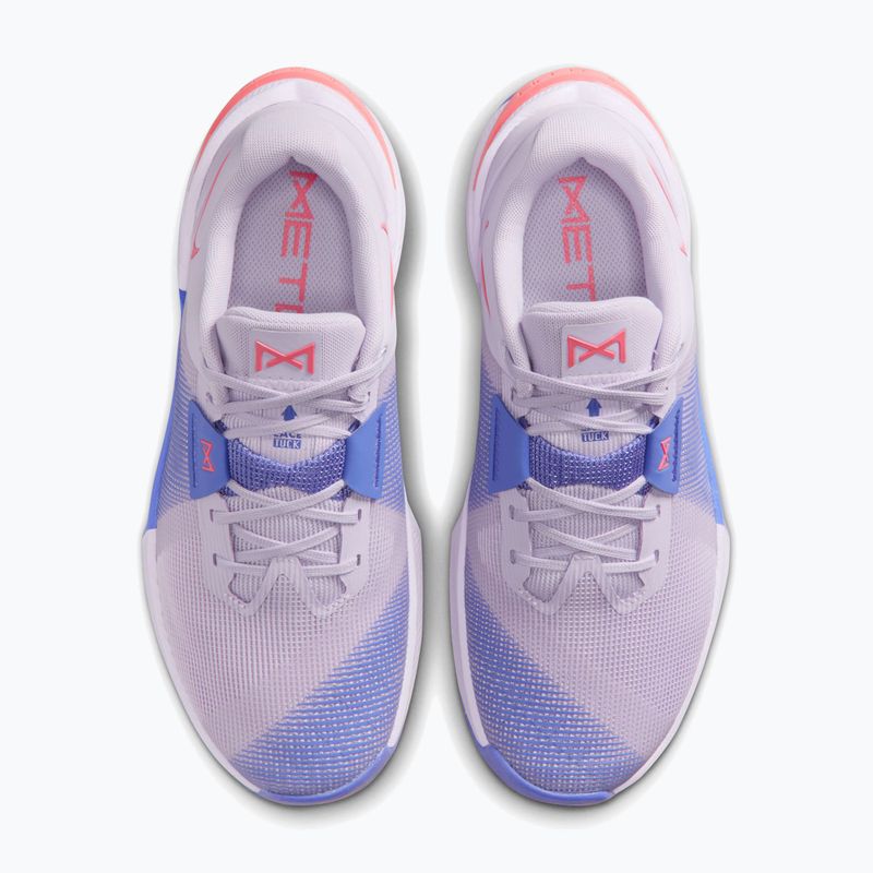 Women's weightlifting shoes Nike Metcon 10 violet mist/sapphire/sea coral 12