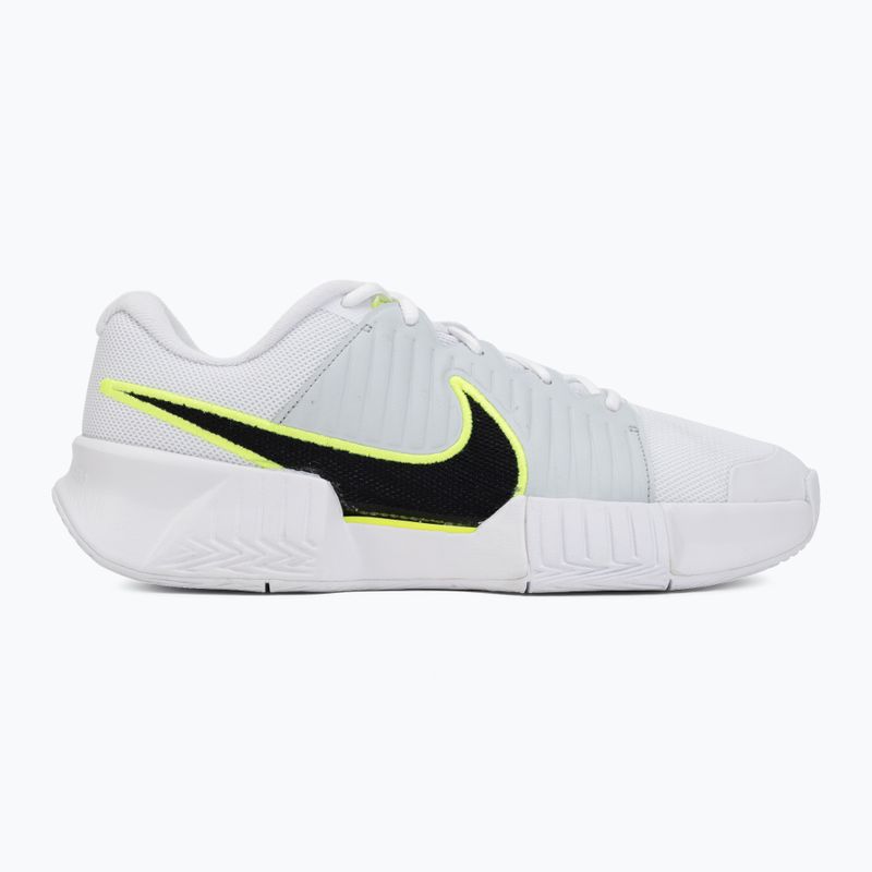 Men's tennis shoes Nike GP Challenge Pro white/pure platinum/volt/black 2