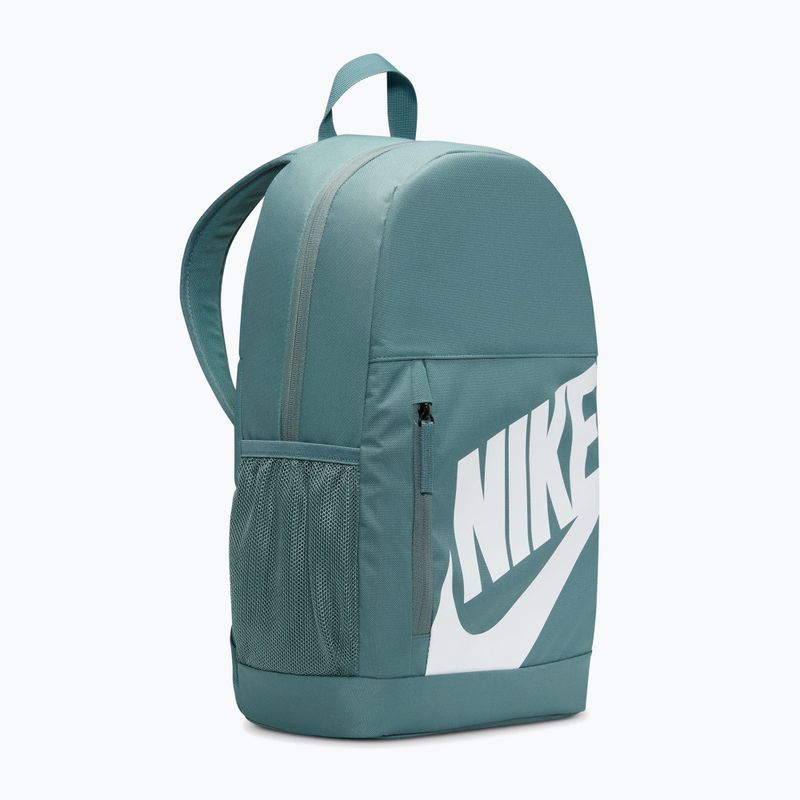 Children's urban backpack Nike Elemental Shoebox 20 l mineral slate/orange/white 2