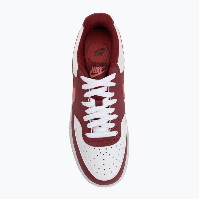 Women's shoes Nike Court Vision Low team red/white/adobe 5