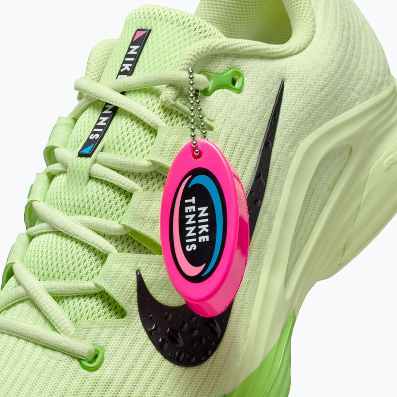 Men's tennis shoes Nike Vapor 12 light liquid lime/mean green/sapphire/black 16