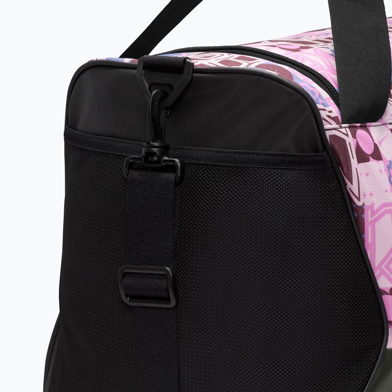 Training bag Nike Brasilia 9.5 Aop 60 l black/pink foam/white 8