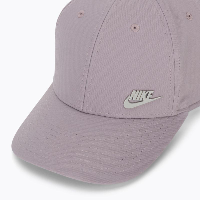 Baseball cap Nike Dri-Fit Club light violet ore/metallic silver 3