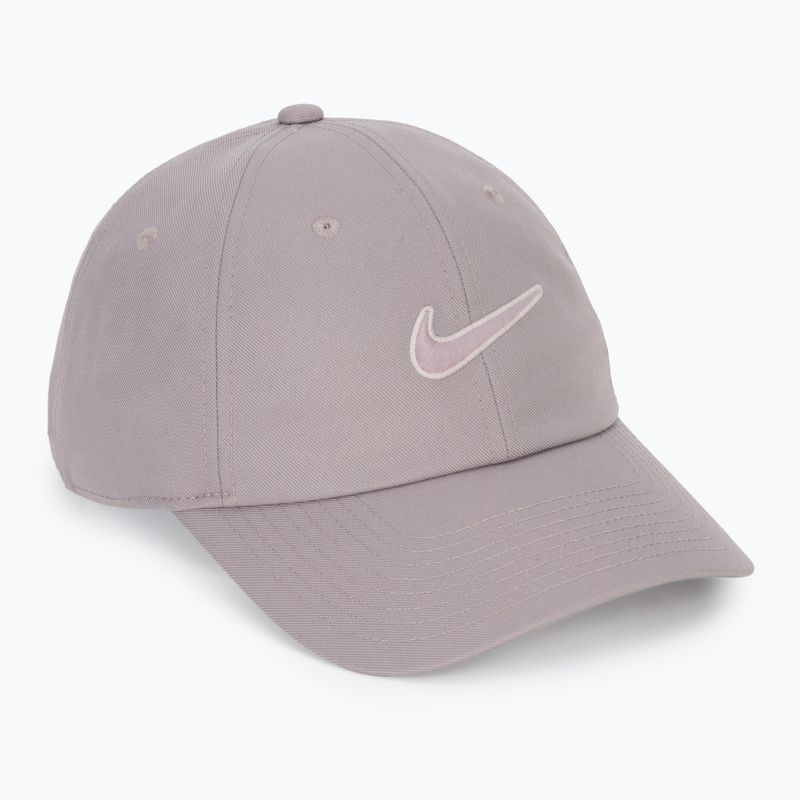 Baseball cap Nike Club Unstructured Swoosh light violet ore/particle rose