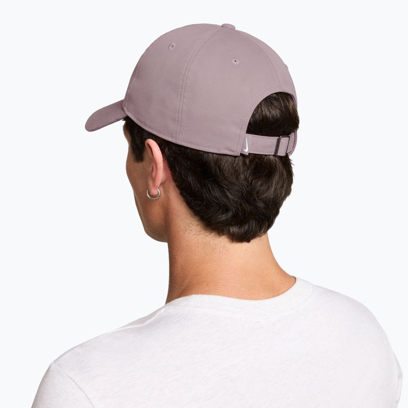 Baseball cap Nike Club Unstructured Swoosh light violet ore/particle rose 6
