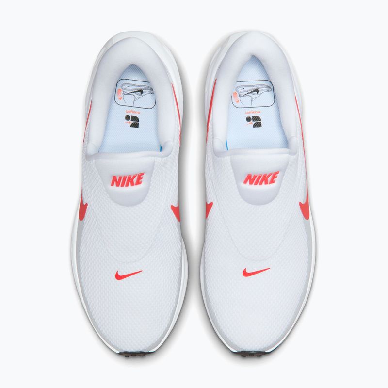 Men's running shoes Nike Revolution 8 EasyOn white/off white/light crimson 14