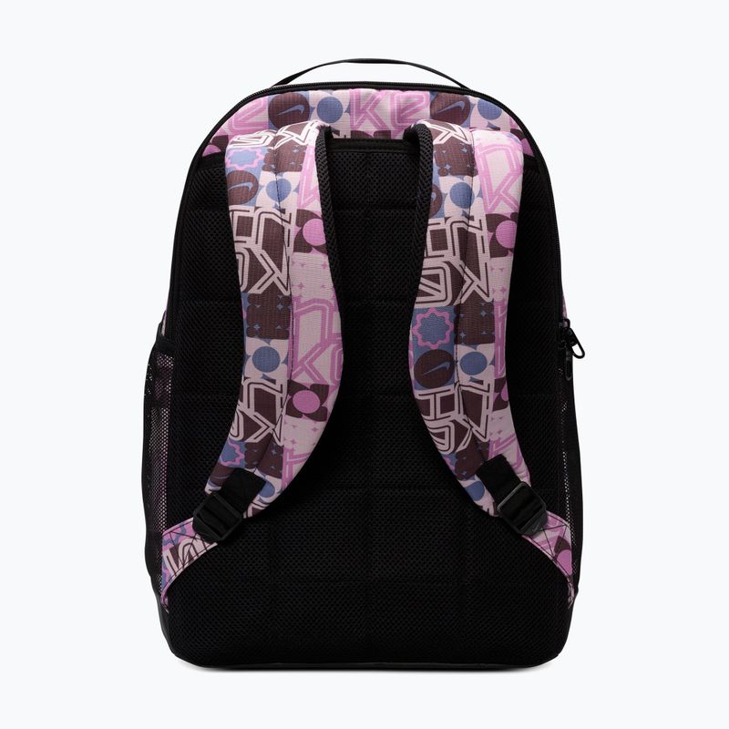Nike Brasilia training backpack 9.5 24 l black/pink foam/white 2