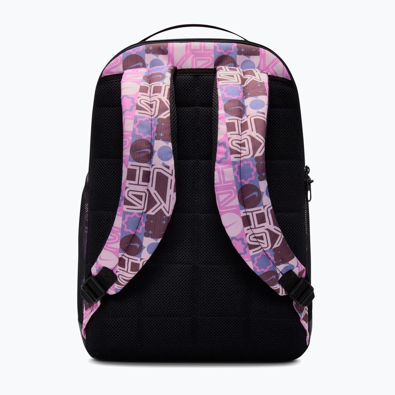 Nike Brasilia training backpack 9.5 24 l black/pink foam/white 4