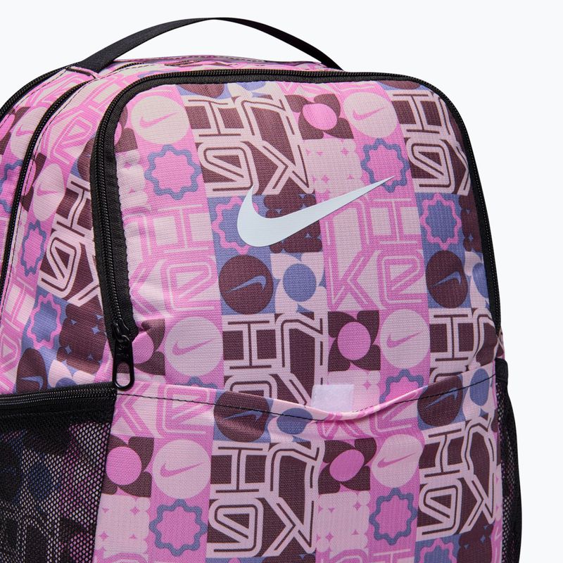 Nike Brasilia training backpack 9.5 24 l black/pink foam/white 8