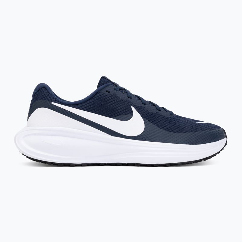 Men's running shoes Nike Revolution 8 midnight navy/white/black/pure platinum 2