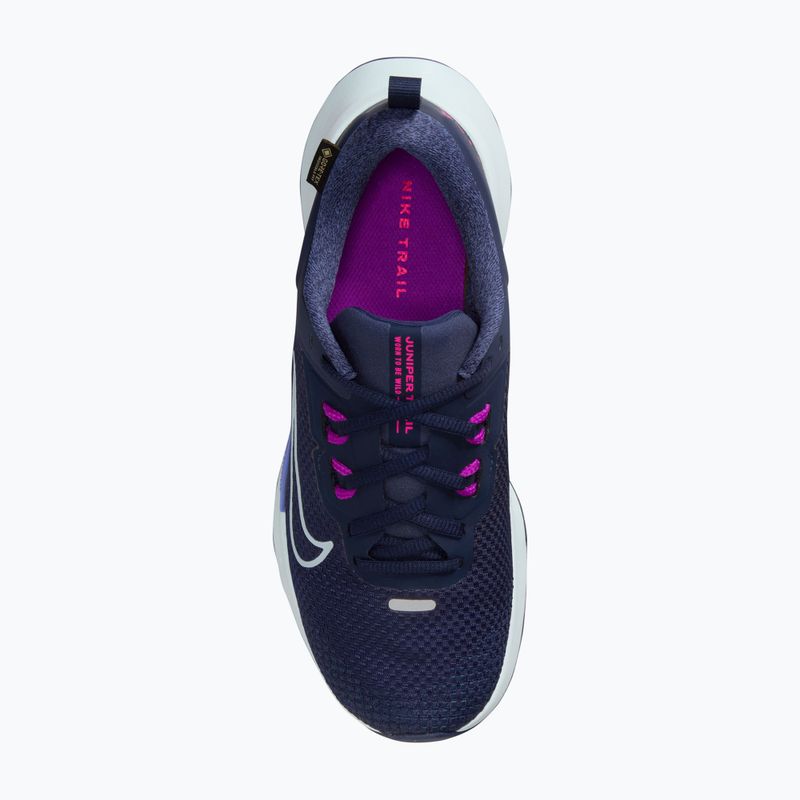 Women's running shoes Nike Juniper Trail 2 GORE-TEX midnight navy/sapphire/glacier blue 4