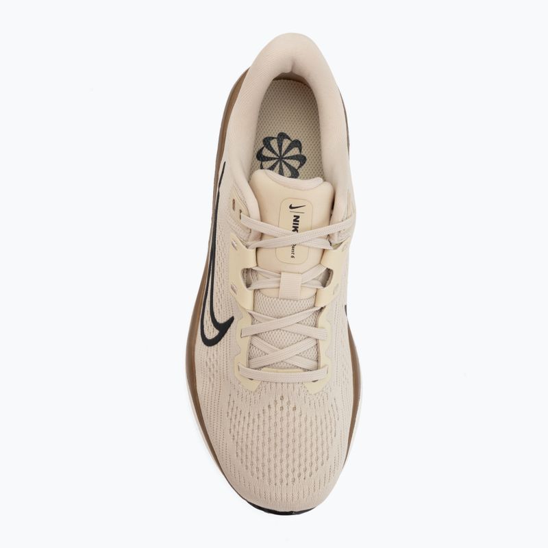 Women's running shoes Nike Quest 6 light khaki/sail/metallic gold/off noir 5