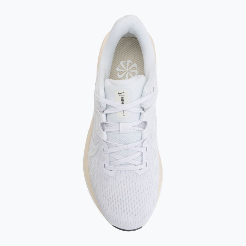 Women's running shoes Nike Quest 6 white/sail/chalk/white 5