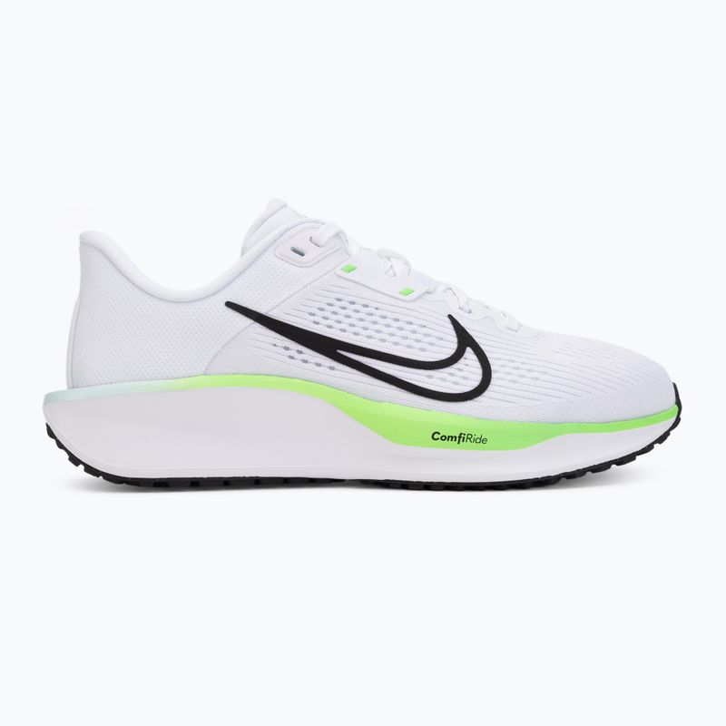 Men's running shoes Nike Quest 6 white/green strike/glacier blue/black 2