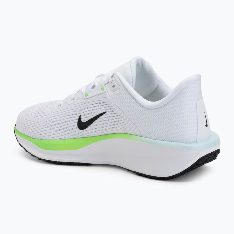 Men's running shoes Nike Quest 6 white/green strike/glacier blue/black 3