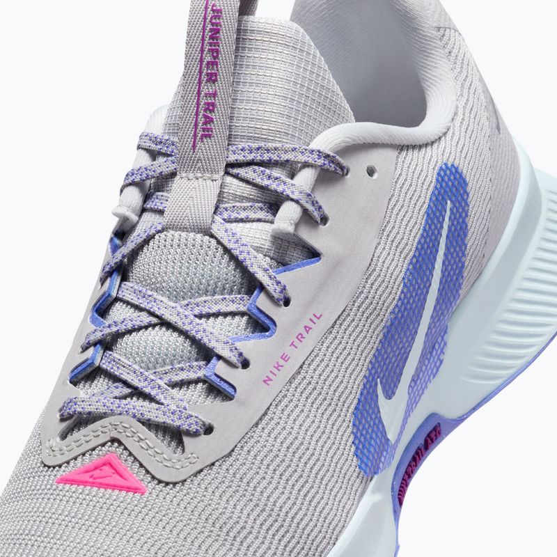 Women's running shoes Nike Juniper Trail 3 grey fog/sapphire/glacier blue 8