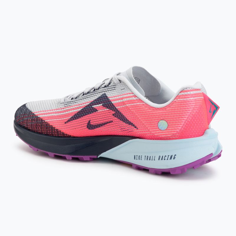 Men's running shoes Nike Kiger 10 metallic platinum/sapphire/midnight navy 3