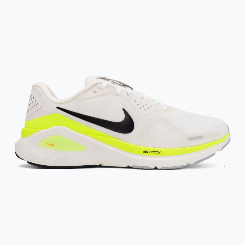 Men's running shoes Nike Structure 26 summit white/volt/total orange/black 2
