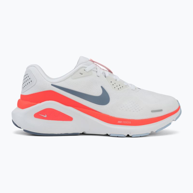 Women's running shoes Nike Structure 26 white/hot lava/hydrogen blue/ashen slate 2