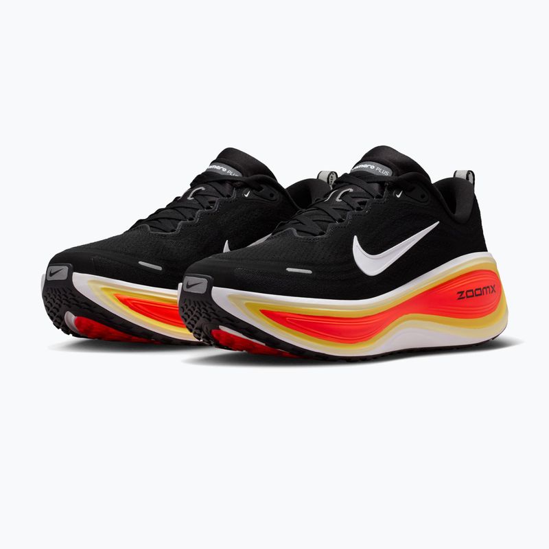 Men's running shoes Nike Vomero Plus black/bright crimson/sail/white 3