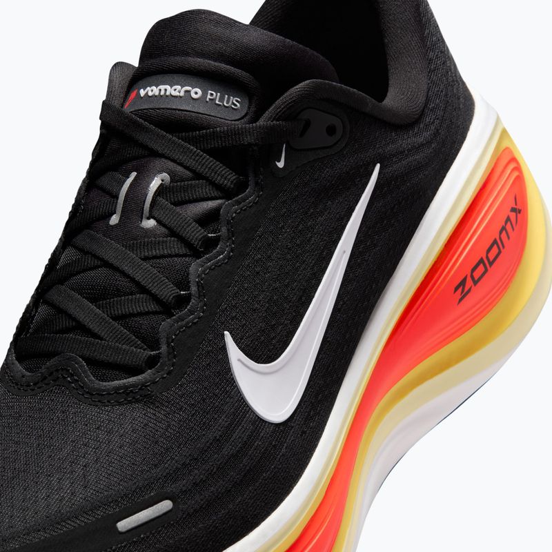 Men's running shoes Nike Vomero Plus black/bright crimson/sail/white 8