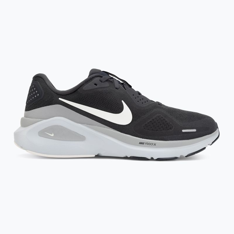 Men's running shoes Nike Structure 26 anthracite/light smoke grey/sail 2