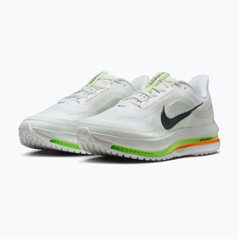 Men's running shoes Nike Pegasus Premium white/off white/volt/black 3