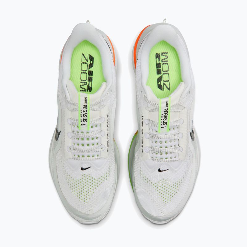 Men's running shoes Nike Pegasus Premium white/off white/volt/black 7