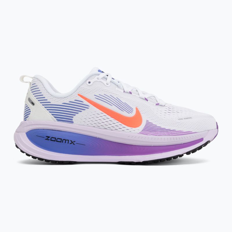 Women's running shoes Nike Vomero 18 white/violet mist/sapphire/hot lava 2
