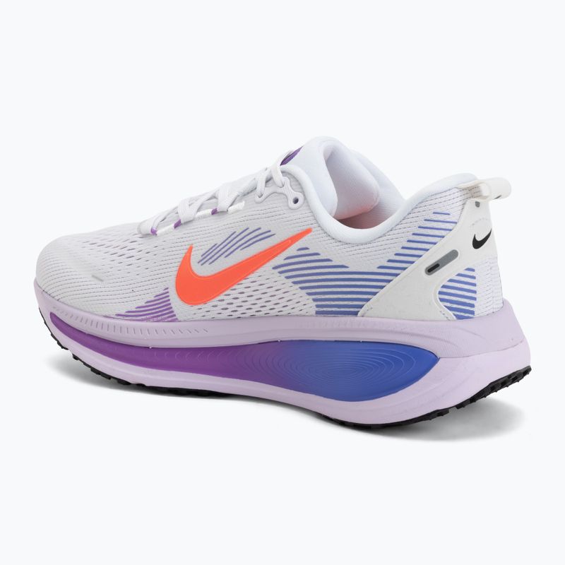 Women's running shoes Nike Vomero 18 white/violet mist/sapphire/hot lava 3